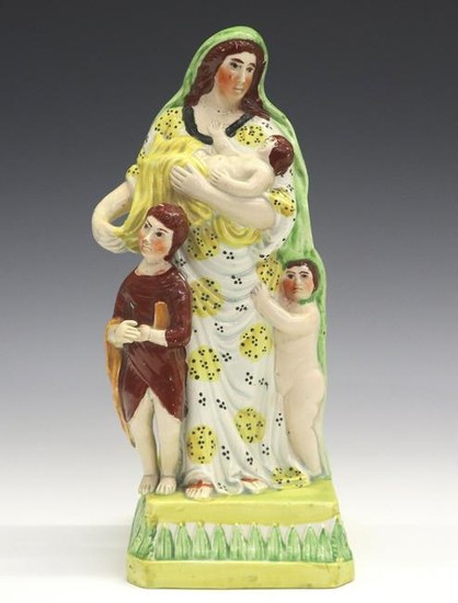 Staffordshire Figure Of Charity