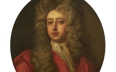 Studio of Sir Godfrey Kneller (British 1646-1723), A portrait of a man, said to be John Churchill, First Duke of Marlborough