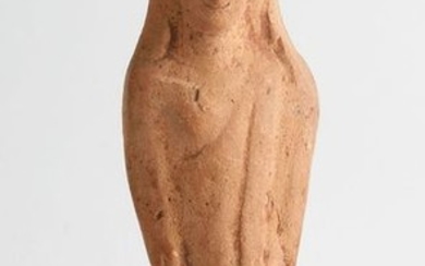Terracotta Kouros. Greece, 5th century B.C. High. :...