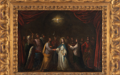 The Marriage of Mary, Italian school of the XVI XVII...