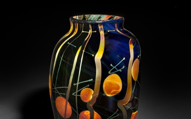 Tiffany Studios Monumental Exhibition Vase