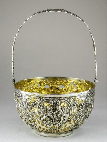 Tiffany & Co. Makers Sterling Silver Basket *