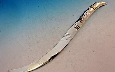 Tiffany & Co. Shiebler Sterling Silver Paper Knife Mixed Metals Bird 10 1/2"