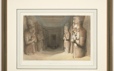 Two Rare Prints of Egypt David Roberts, RA