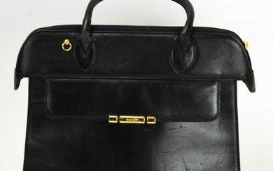 Vintage Bally Leather Satchel Purse / Handbag