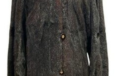 Vintage Reversible Hooded Beaver Fur Coat