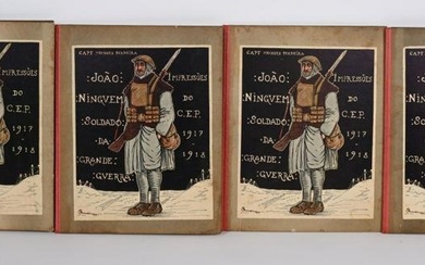 WWI PICTORIAL HUMOROUS BOOK ON THE GREAT WAR WW1