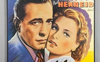 Warner Bros. Casablanca Reproduction Poster