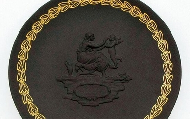 Wedgwood Black Jasperware, Mother Plate