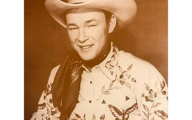 Western TV Cowboy Roy Rogers Photo Print