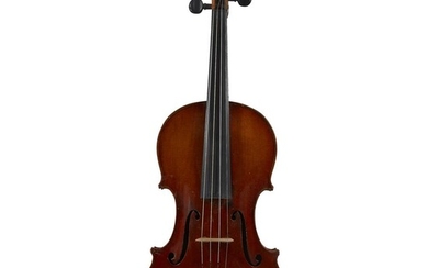 A German Violin by Heinrich Heberlein, Jr. Markneukirchen, 1914...