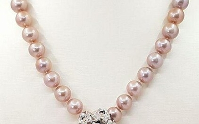10x13mm Pink Edison Pearls - Necklace
