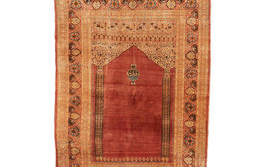 A Tabriz Silk Prayer