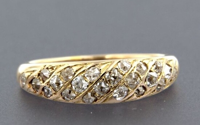 14 kt. Pink gold - Ring - 0.65 ct Diamond