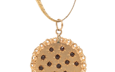 14kt Gold Pendant and Chain