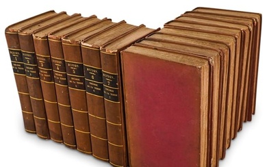 (15) Volumes of Works of Georges-Louis Leclerc, Comte de Buffon. (French, 1707-1788)