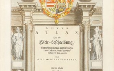 1647. BOOK: (ATLAS-BLAEU). BLAEU, IOHANNEM: NOVUS ATLAS DAS...