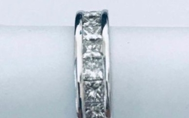 18 kt. Gold - Ring - 1.51 ct Diamond - Diamonds
