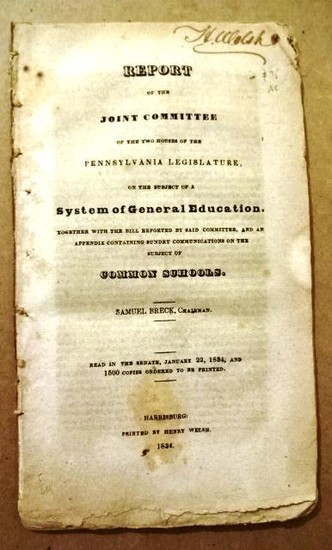1800 Pennsylvania Report General Education