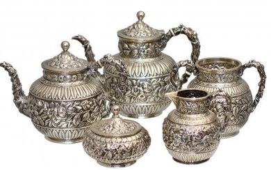 Caldwell Sterling Silver Tea & Coffee Service