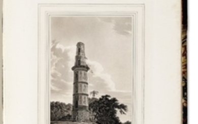 DANIELL, Thomas (1749-1840) and DANIELL, William (1769-1837). Oriental Scenery: One Hundred and Fifty Views of the Architecture, Antiquities, and Landscape Scenery of Hindoostan. London: by the authors, 1816.