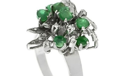 Emerald Brilliant Ring 41