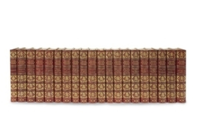 (Fine Bindings) 20 Vols. Shakespeare, William. [Works]. London, George...