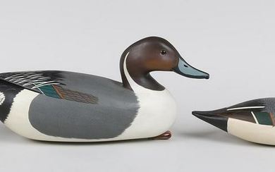 Group of (2) Pintails by Clarence Fennimore