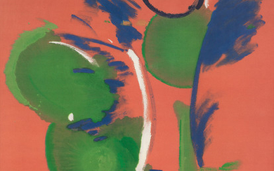 HELEN FRANKENTHALER Mary, Mary. Color screenprint and offset lithograph, 1987. 1070x817 mm; 41...