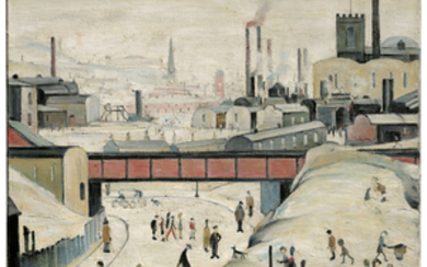 Laurence Stephen Lowry, R.A. (1887-1976), The Red Bridge