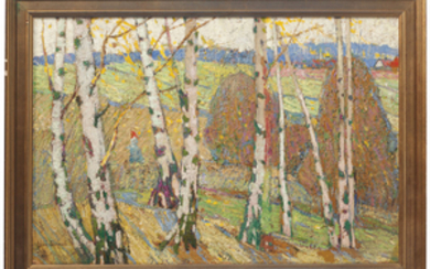 Leon Schulman Gaspard (American/Russian, 1882–1964), Russian Landscape