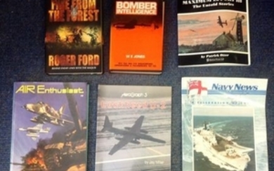Military book collection including six books Lockheed U-2 BY Jay Miller paperback, Maximum Effort III The Untold Stories......
