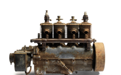 A Pierce Four-cylinder engine