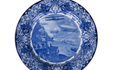 Royal Doulton, a blue and white ‘The...