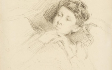 two drawings HARRY LEITH-ROSS (american 1886-1973) "PORTRAIT OF MISS...