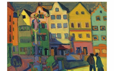 Wassily Kandinsky (1866-1944), Weilheim-Marienplatz