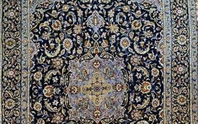1950s Persian Nain, Wool, 8â€™x12â€™ rug