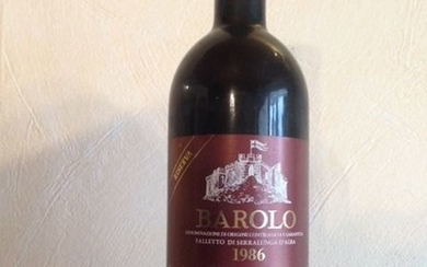 1986 Bruno Giacosa, Falletto di Serralunga d'alba - Barolo Riserva - 1 Bottle (0.75L)