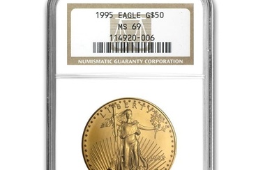 1995 1 oz American Gold Eagle MS-69