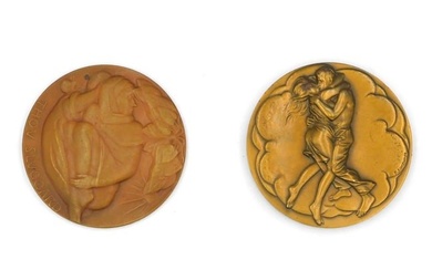 (2) bronze medals from the Society of Medalists.