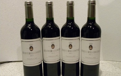2012 Reserve de la Comtesse, 2nd wine Chateau Pichon Longueville Comtesse de Lalande - Pauillac - 4 Bottles (0.75L)