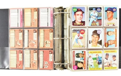 Nearly Complete Topps 1969 Baseball Card Set.
