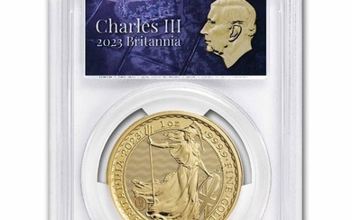 2023 GB 1 oz Gold Britannia PCGS MS-69 FS (King Label)