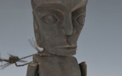 ancestor sculpture of the Ekoi, West Africa,...