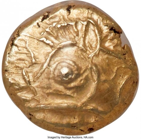 30019: IONIA. Uncertain mint. Ca. 600-550 BC. EL 1/12 s