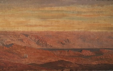 Fausto Zonaro (1854-1929) - Mar Morto