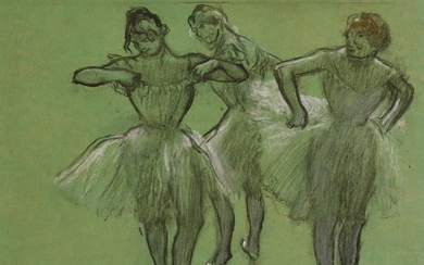TROIS DANSEUSES, Edgar Degas