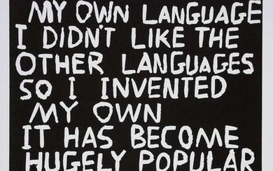 David Shrigley (b.1968) Language