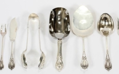 LUNT MONTICELLO STERLING SILVER SERVING PIECES