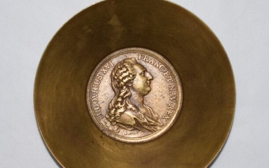 Carl Aubock II | Brass Bowl | 1781 Medal Duvivier